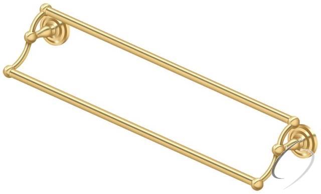 R2006-CR003 24" Double Towel Bar; R-Series; Lifetime Brass Finish