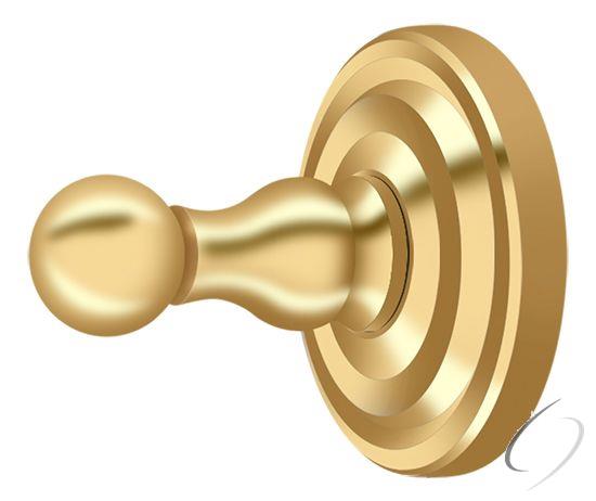 R2009-CR003 Single Robe Hook; R-Series; Lifetime Brass Finish