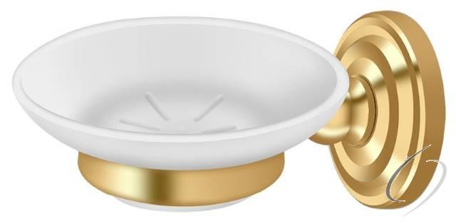 R2012-CR003 Soap Dish; R-Series; Lifetime Brass Finish
