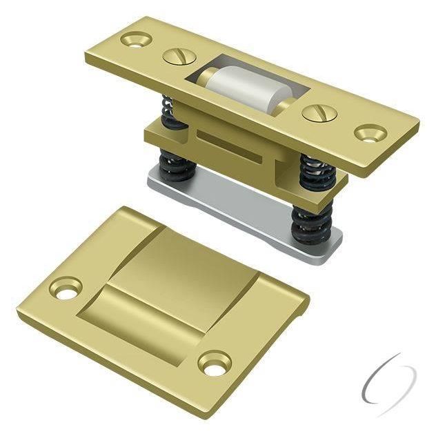 RCA430U3 Roller Catch; Heavy Duty; Bright Brass Finish