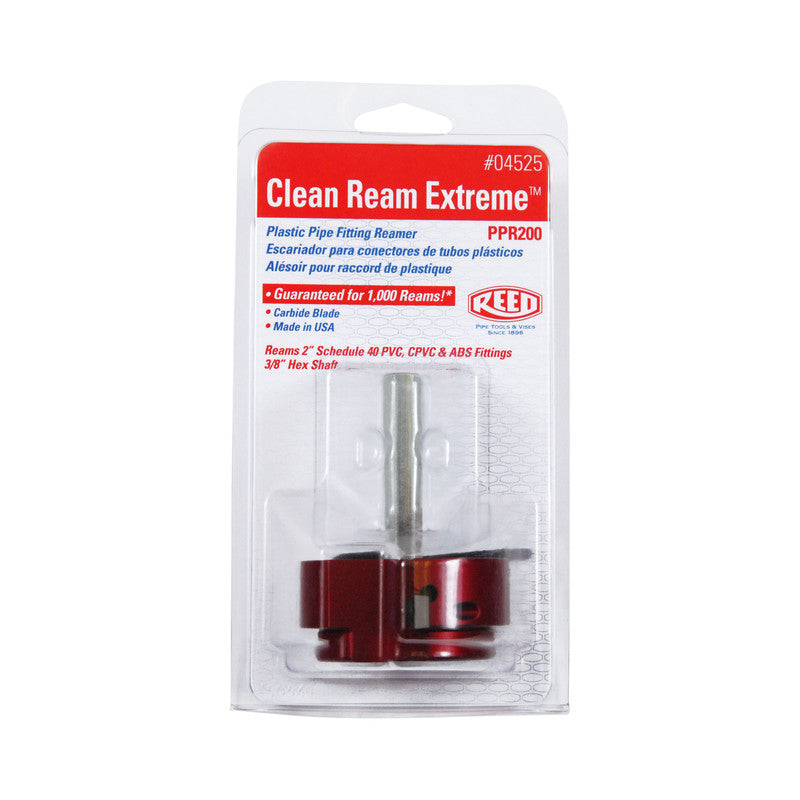 Reed Manufacturing Clean Ream Extreme, Plastic Pipe Fitting Reamer