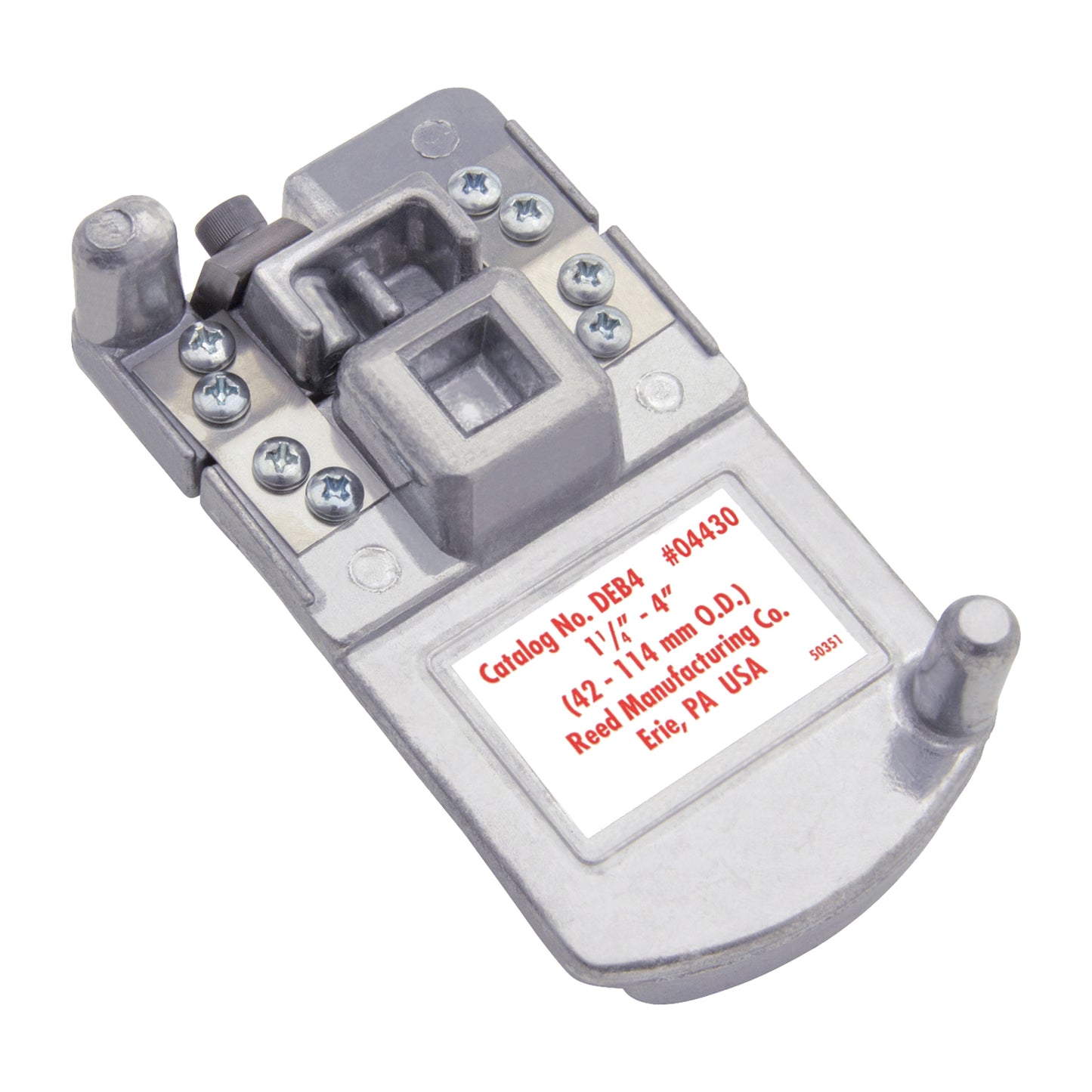 Reed Manufacturing DEB4 -Deburr / Chamfer Tool for Plastic Pipe, 1-1/4" to 4"