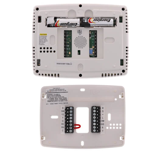 Rheem RHC-TST412MDMS - Thermostat - 1H/2C Conventional, 3H/2C Heat Pump, Autochangeover, 7, 5/1/1 Pr