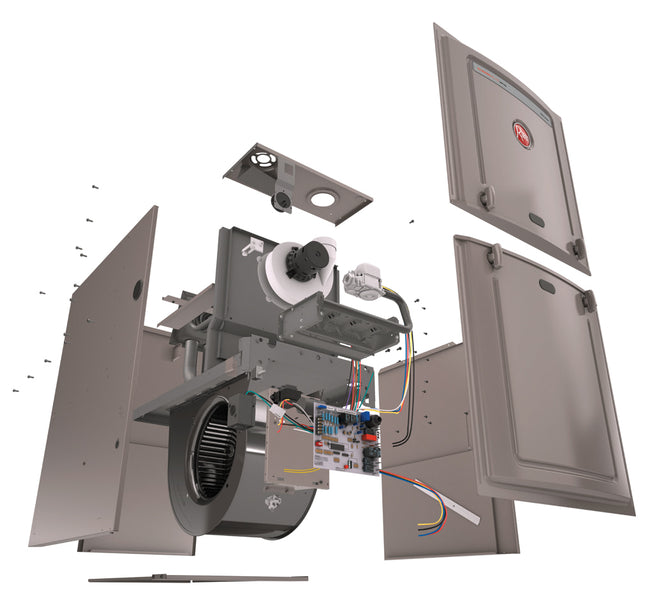 R801C - Classic Series 80% Gas Furnace, Single Stage, 100K BTU, Upflow/Horizontal