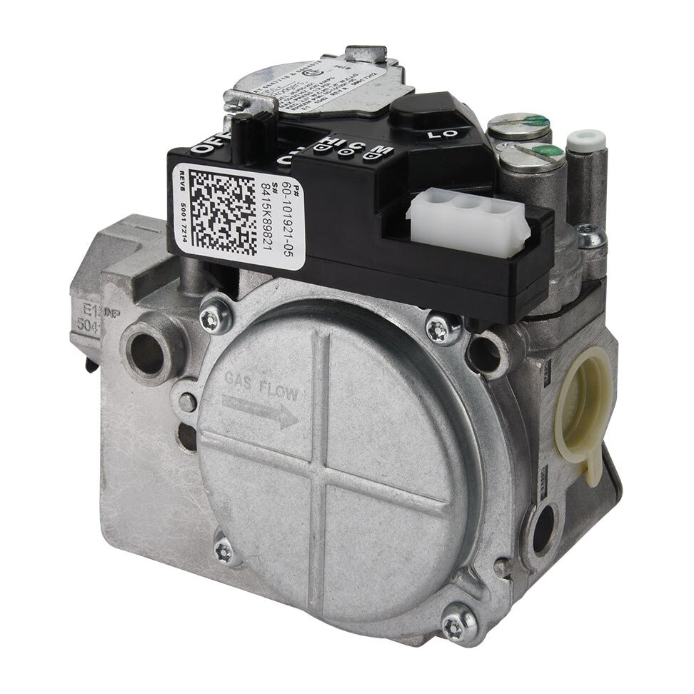 60-101921-05 - 140,000 BTU Gas Valve - 1/2" NPT x 1/2" NPT - 2 Stage