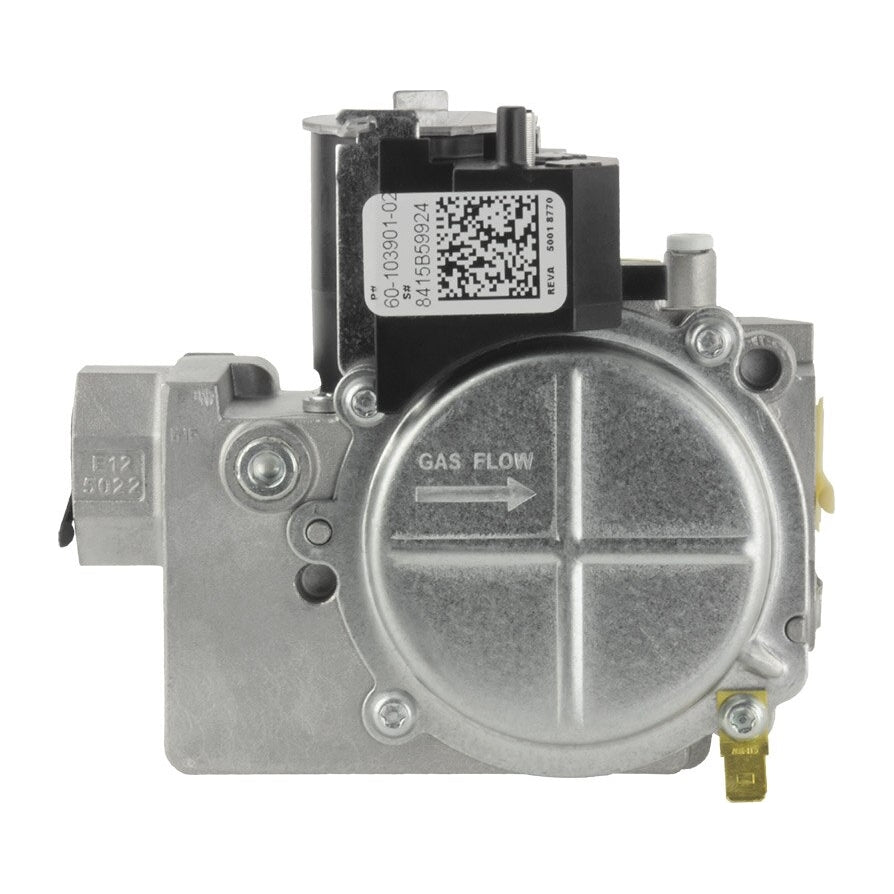 60-103901-02 - 140,000 BTU Gas Valve - 1/2" NPT x 1/2" NPT - 1 Stage