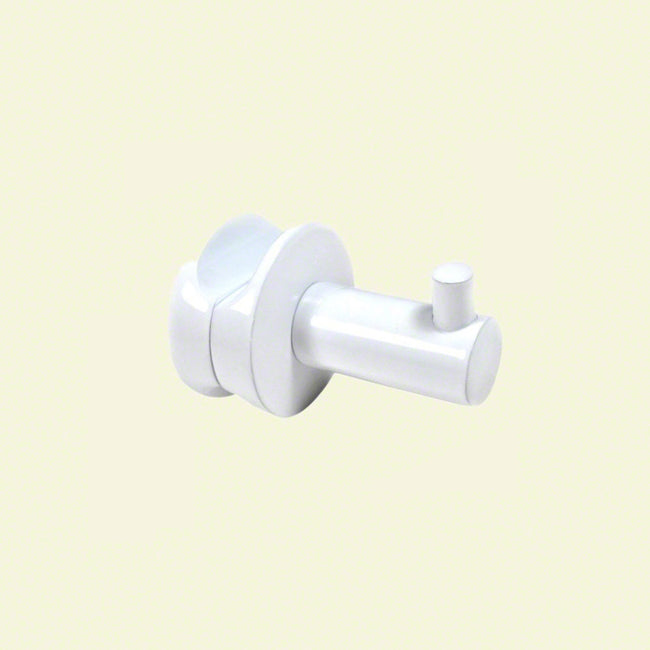 Single Robe Hook in White