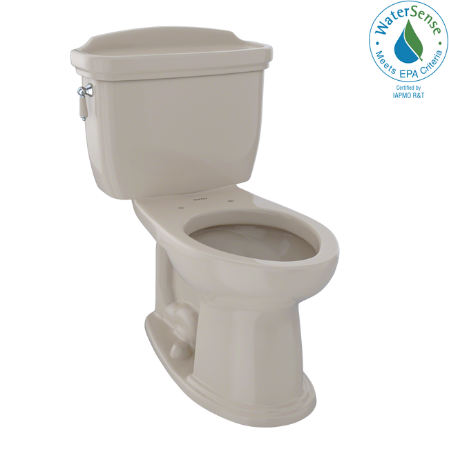 Toto CST754EF#03 - Eco Dartmouth Two Piece Elongated 1.28 GPF Toilet with E-Max Flush System-BONE