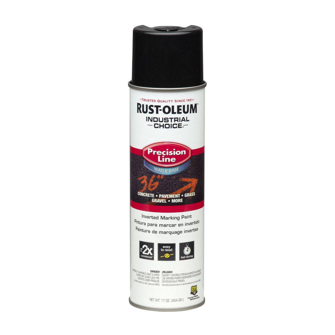 1875838 - M1800 System Water-Based Precision Line Marking Paint - Black