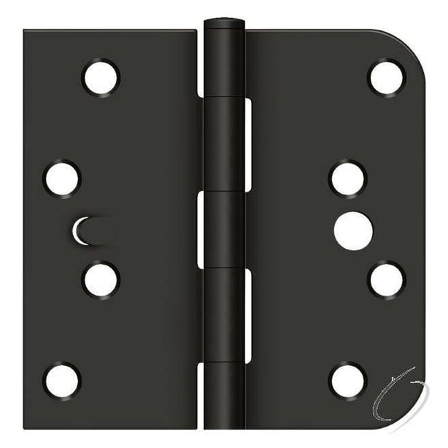 S44058TT10B-RH Right Hand 4" x 4" x 5/8" x Square Hinge; Oil Rubbed Bronze Finish