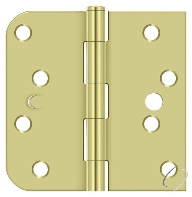 S44058TT2D-LH Left Hand 4" x 4" x 5/8" x Square Hinge; Zinc Dichromate Plated Finish