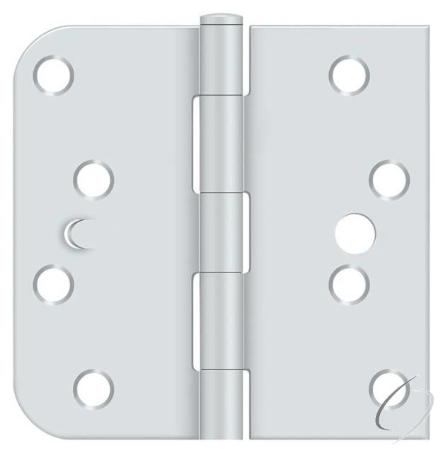 S44058TTUSPW-LH 4" x 4" x 5/8" x SQ Hinge; White Finish