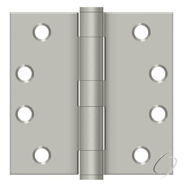 S44Heavy Duty15 4" x 4" Square Hinge; Heavy Duty; Satin Nickel Finish