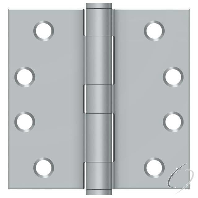 S44Heavy Duty26D 4" x 4" Square Hinge; Heavy Duty; Satin Chrome Finish