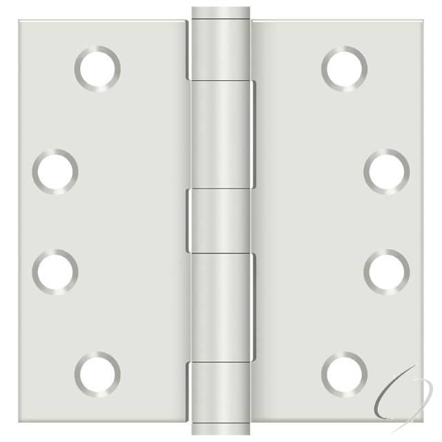 S44Heavy DutyUSPW 4" x 4" Square Hinge; Heavy Duty; White Finish