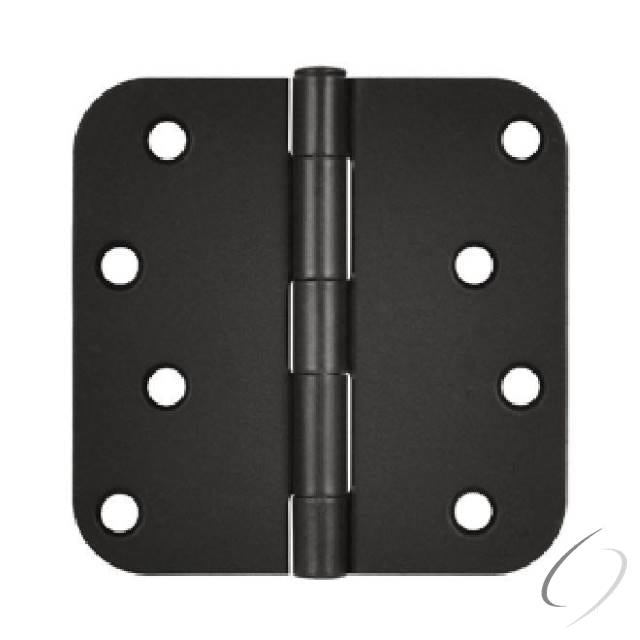 S44R5BK10B 4" x 4" x 5/8" Radius Hinge in Bulk Pack; Oil Rubbed Bronze Finish - * Bulk Packs