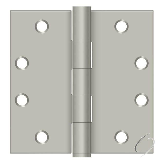S45U15 4-1/2" x 4-1/2" Square Hinge; Heavy Duty; Satin Nickel Finish
