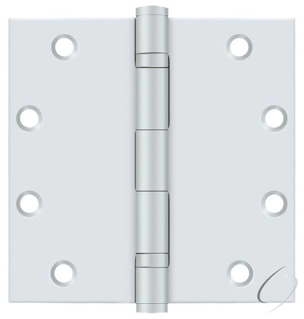 S55BBUSPW 5" x 5" Square Ball Bearing Hinge; Heavy Duty White Finish