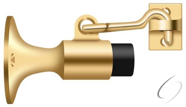 SAHW325CR003 Wall Mount Bumper with Holder; Lifetime Brass Finish