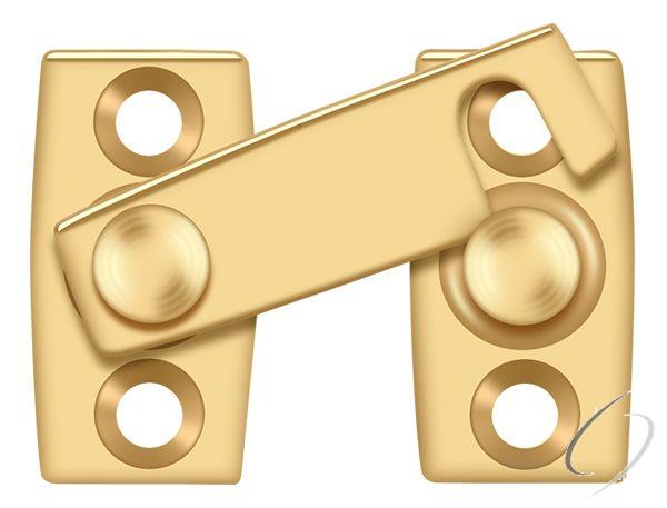 SB3058CR003 Shutter Bar/Door Latch 5/8"; Lifetime Brass Finish