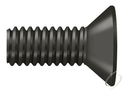 SCMB1005U10B Machine Screw; Brass; #10 x 1/2"; Oil Rubbed Bronze Finish