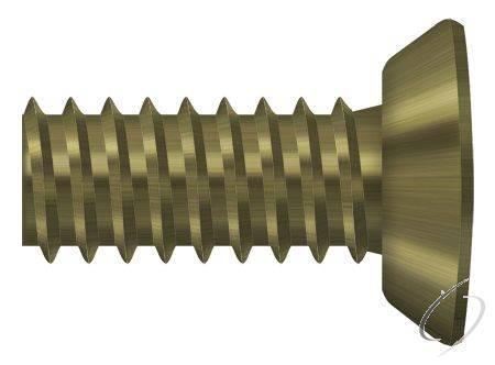 SCMS1005U5 Machine Screw; Steel; #10 x 1/2"; Antique Brass Finish