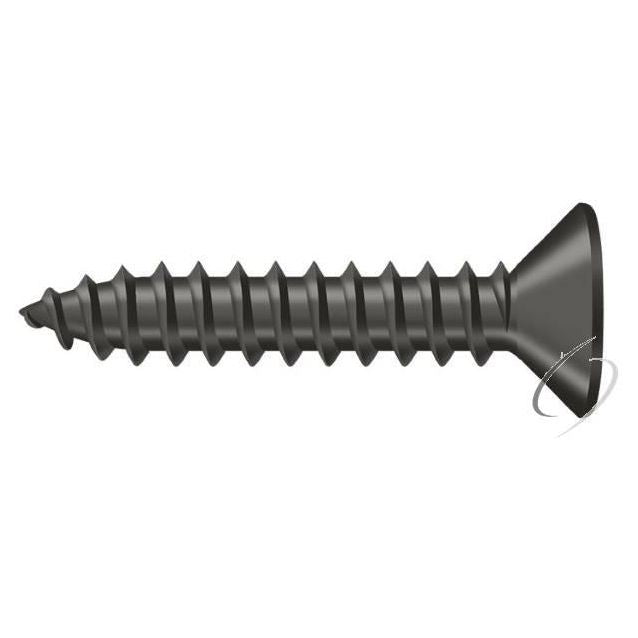 SCWB1010U10B Wood Screw; SB; #10 x 1"; Oil Rubbed Bronze Finish