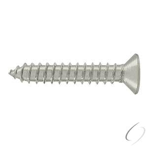 SCWB12125U15.BG Bag of Wood Screws; SB; #12 x 1-1/4"; Satin Nickel Finish