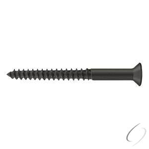 SCWB1225U10B.BG Bag of Wood Screws; SB; #12 x 2-1/2"; Oil Rubbed Bronze Finish