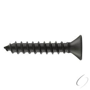SCWS12125U10B.BG Bag of Wood Screws; ST; #12 x 1-1/4"; Oil Rubbed Bronze Finish