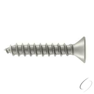 SCWS12125U15.BG Bag of Wood Screws; ST; #12 x 1-1/4"; Satin Nickel Finish