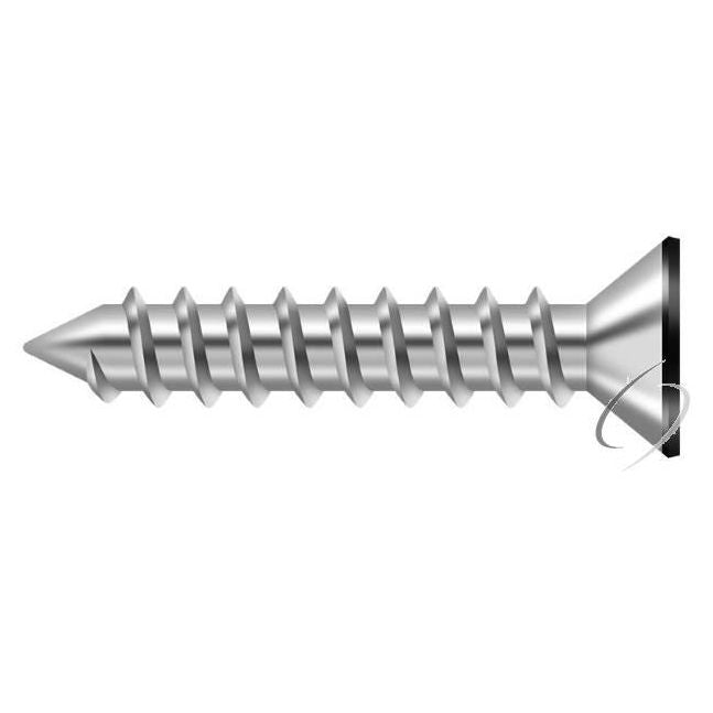 SCWS12125U1B Wood Screw; ST; #12 x 1-1/4"; Flat Black Finish