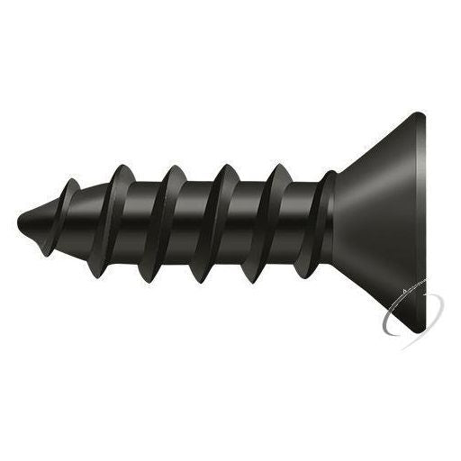 SCWS1275U10B Steel Wood Screw # 12 x 3/4" Oil Rubbed Bronze Finish