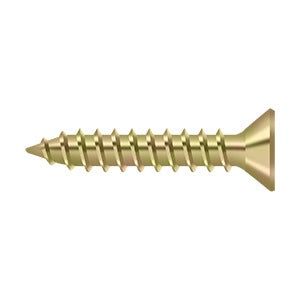 SCWS910U2D Wood Screw; Steel; #9 x 1"; Zinc Dichromate Finish