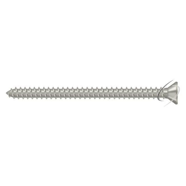 SCWS925U15 Wood Screw; Steel; #9 x 2-1/2"; Satin Nickel Finish