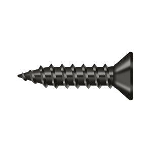 SCWS975U10B Wood Screw; Steel; #9 x 3/4"; Oil Rubbed Bronze Finish