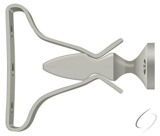 SDH193U15 Shutter Door Holder; 2-3/4"; Satin Nickel Finish