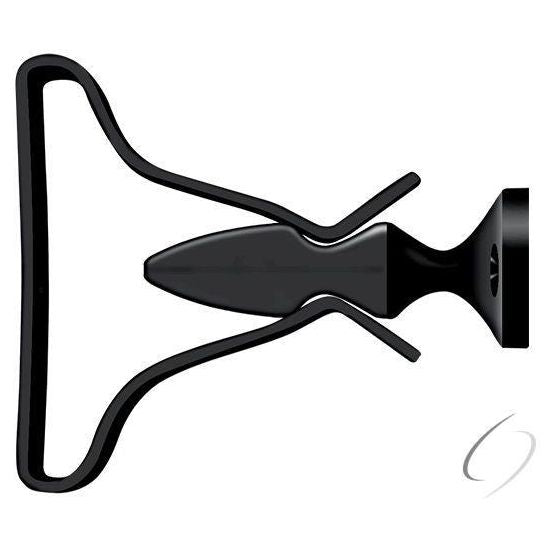 SDH193U19 Shutter Door Holder; 2-3/4"; Black Finish