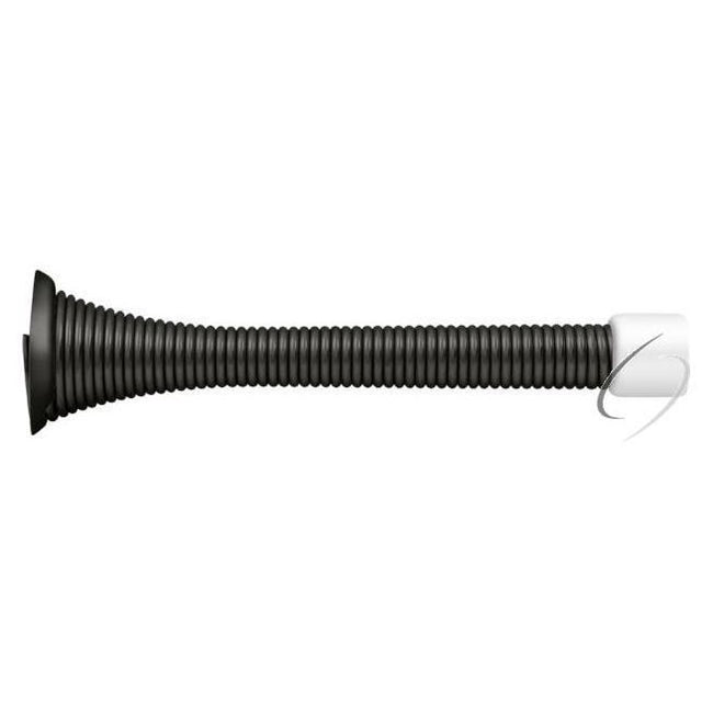 SDS375U10B 3-3/4" Baseboard Door Bumper; Heavy Duty; Steel; Oil Rubbed Bronze Finish