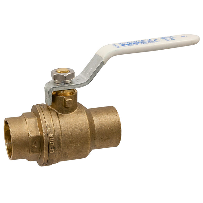 NJ998XD - 2" Solder Lead-Free Ball Valve - S-FP-600A - Brass