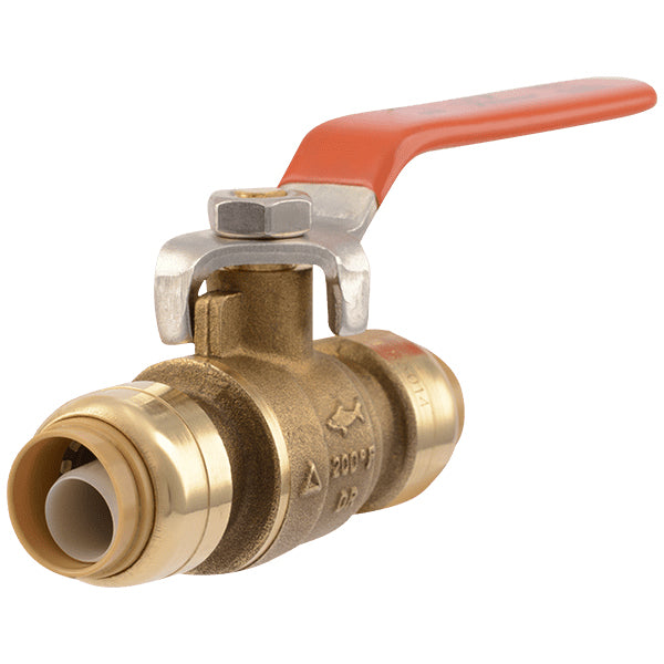 22222-0000LF - 1/2" SharkBiteX 1/2" SharkBite Lead Free Brass Ball Valve