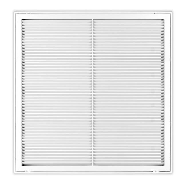Shoemaker 935FG - 20" x 20" Fixed 45 Degree Steel Blade Filter Grille