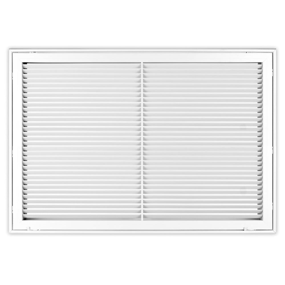 Shoemaker 935FG - 24" x 20" Fixed 45 Degree Steel Blade Filter Grille