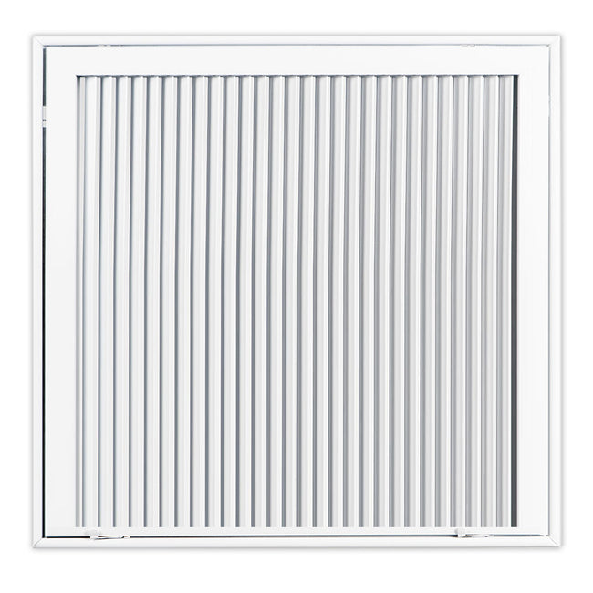 936FG Series - 12" x 12" Fixed 45 Degree Steel Blade Filter Grille