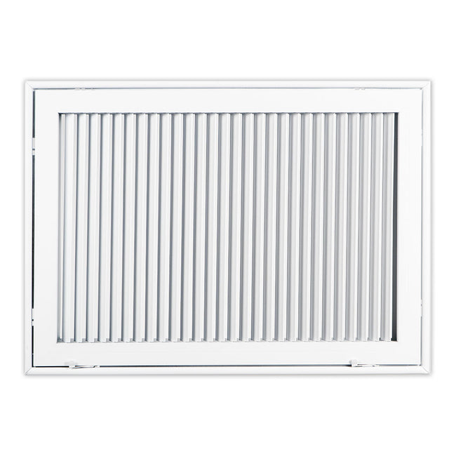 936FG Series - 24" x 12" Fixed 45 Degree Steel Blade Filter Grille
