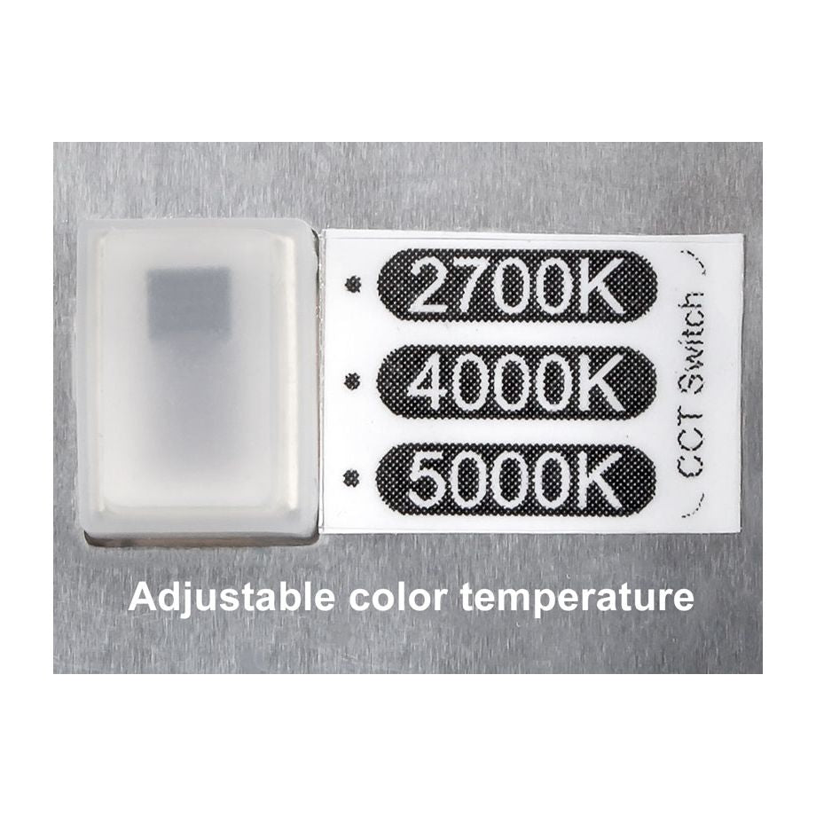SIG80-110ELED - BreezSignature 80/110 CFM Fan w/Edge-lit Adjustable Color Temp Dimmable LED Light