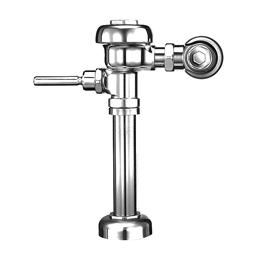 SLOAN 111 - 1.6 GPF Single Flush, Exposed Manual Water Closet Flushometer in Polished Chrome