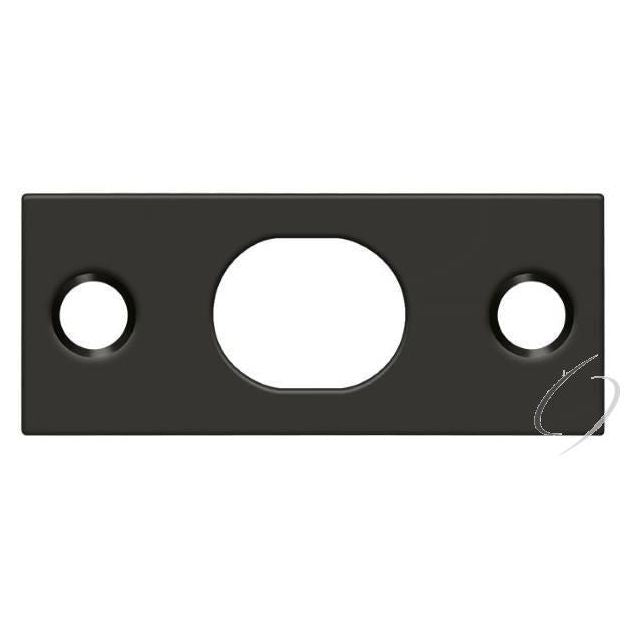 SP12EFB10B Strike Plate For Extension Flush Bolt; Oil Rubbed Bronze Finish