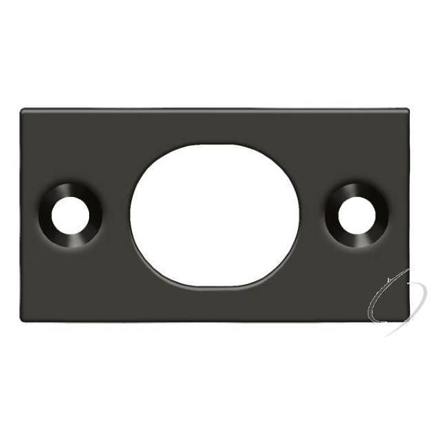 SP6FBU10B Strike Plate For 6" Flush Bolt; Oil Rubbed Bronze Finish