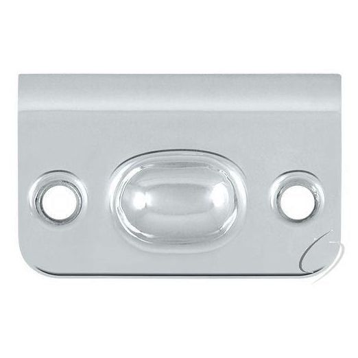 SPB349U26 Strike Plate for Ball Catch and Roller Catch; Bright Chrome Finish